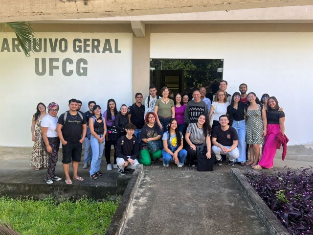  Visitas/pesquisas ao Arquivo Geral - Alunos do curso de História da Paraíba II - UFCG - Data - 08 -08 -2025